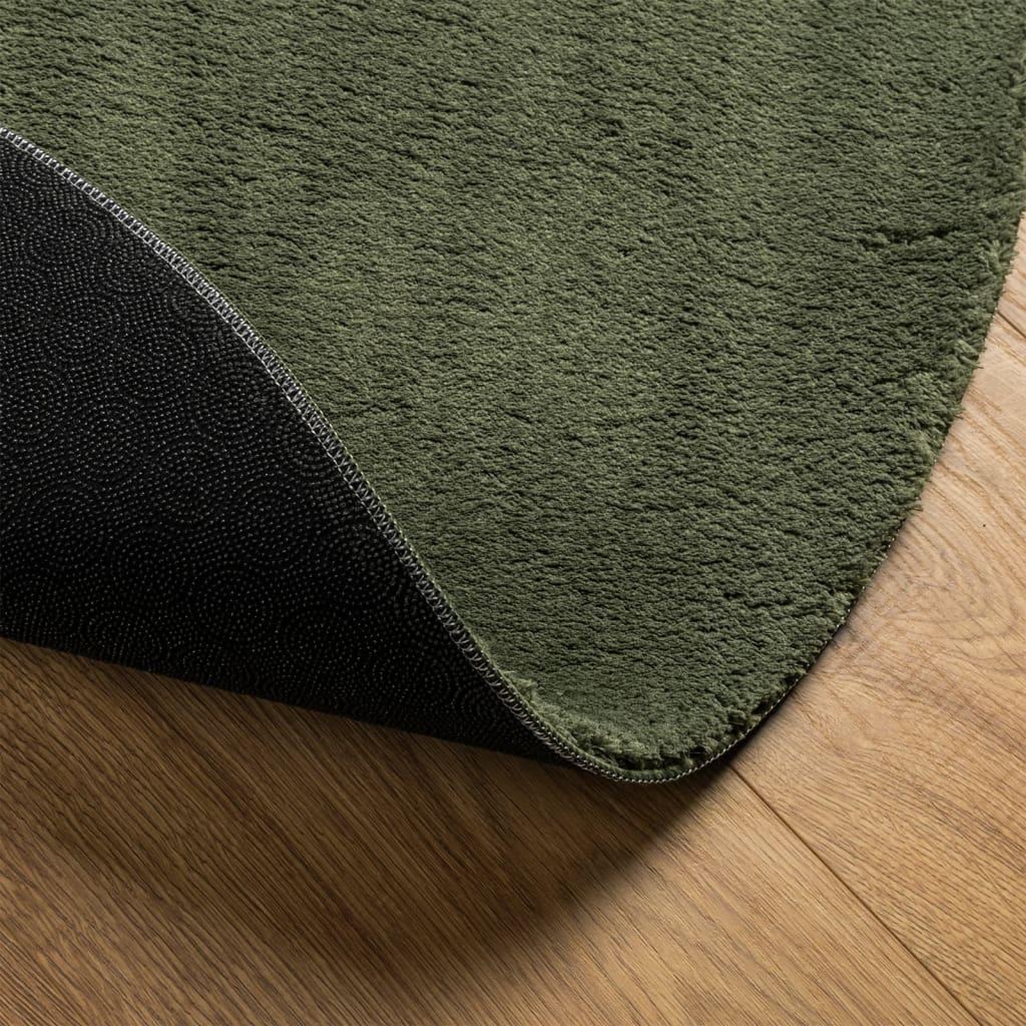 Voir la diapositive 5 : VIDAXL Tapis HUARTE a poils courts doux et lavable vert foret Ø 120 cm