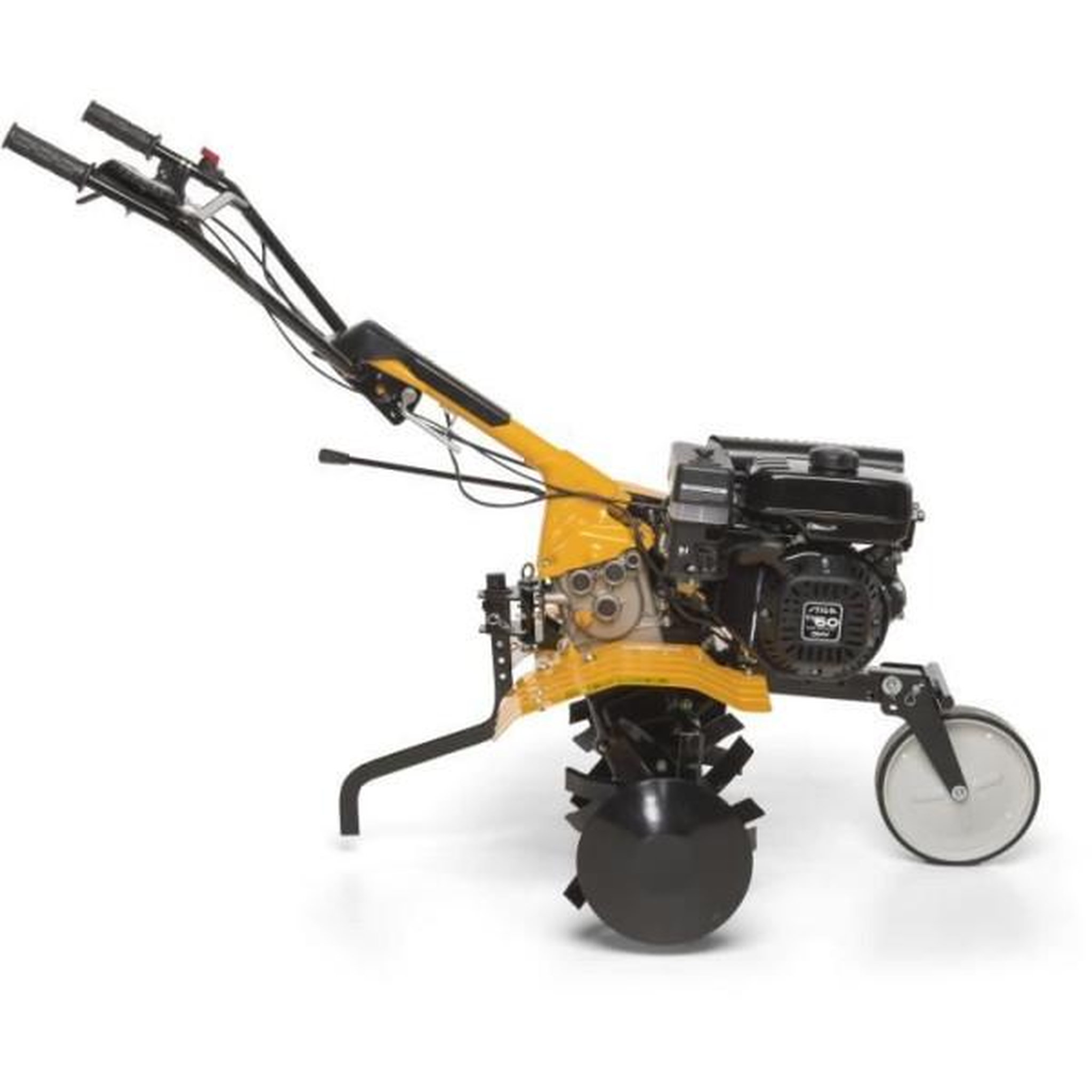 Voir la diapositive 3 : STIGA Motoculteur thermique - stiga - 182 cc - src 685 rg - puissance 3,5 kw - largeur 85 cm - 6 fraises - 3 vitesses - guidon réglab