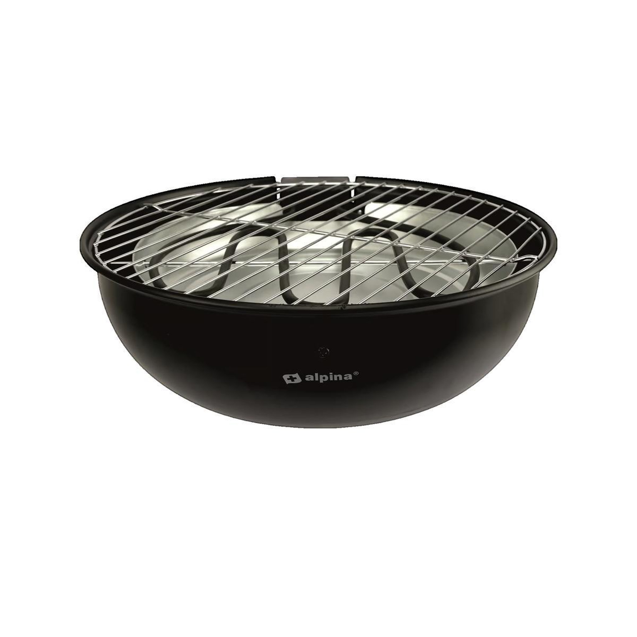 Alpina gril électrique 1250W noir