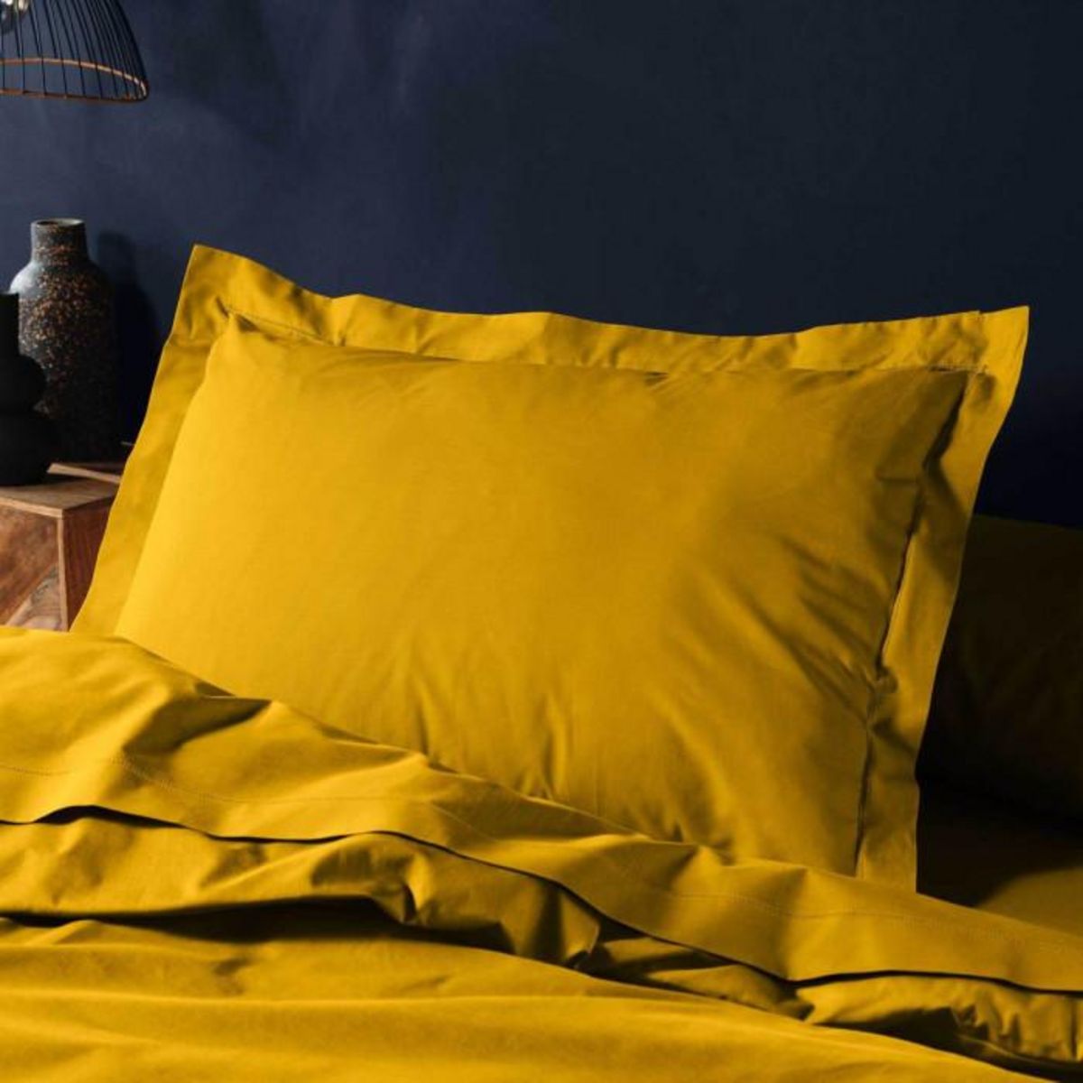 Paris Prix Taie d'Oreiller  Lina  50x70cm Curry