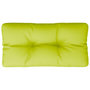 Voir la diapositive 2 : VIDAXL Coussin de palette vert vif 70x40x12 cm tissu