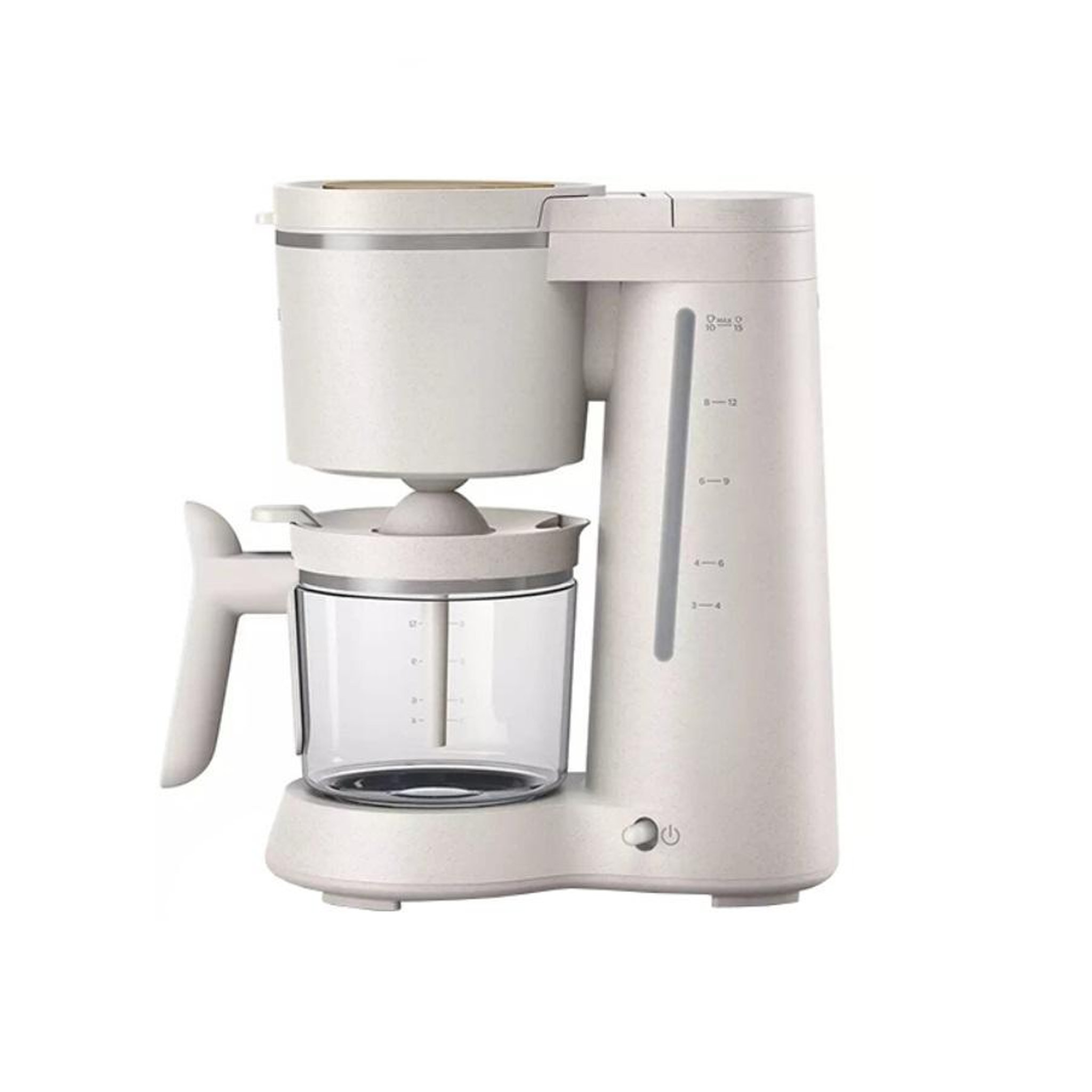 Voir la diapositive 4 : Philips Cafétière filtre 15 tasses 1000w blanc - hd5120-00