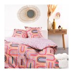 Today Parure de lit - TODAY - Sunshine - 119484 - 2 personnes - 260x240cm - Coton - Imprimé 11.53