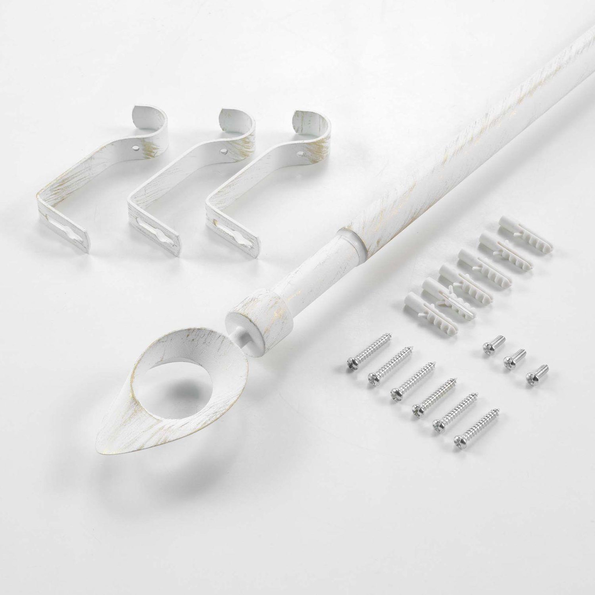Voir la diapositive 3 : Douceur d'Intérieur Kit de tringle à rideaux extensible OVALON
