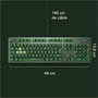 Voir la diapositive 5 : SKILLKORP Clavier gamer K15 VERT Progress