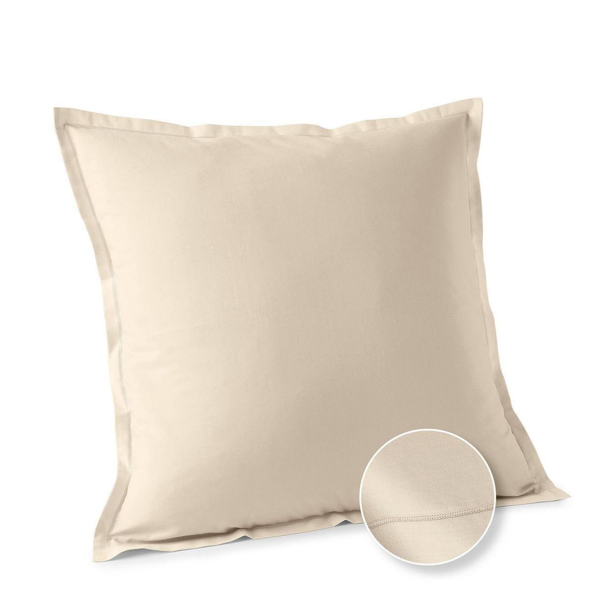 ACTUEL Taie d'oreiller unie en coton 57 fils - collection permanente