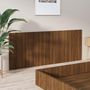 Voir la diapositive 4 : VIDAXL Tete de lit Chene marron 200x1,5x80 cm Bois d'ingenierie