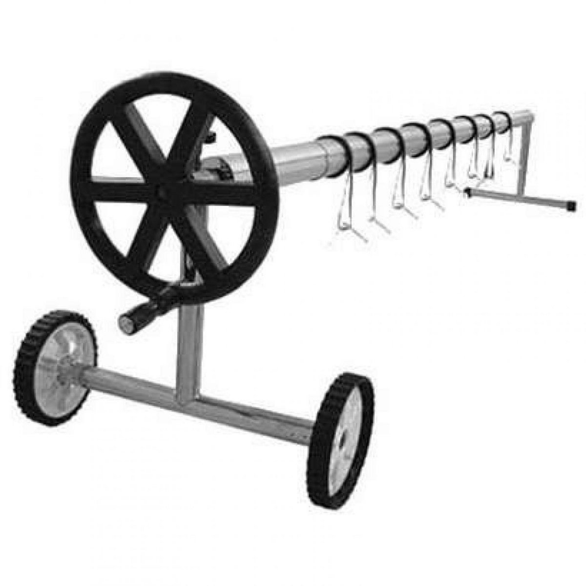 LINXOR Lot de 8 Sangles pour enrouleur de bâche à bulles