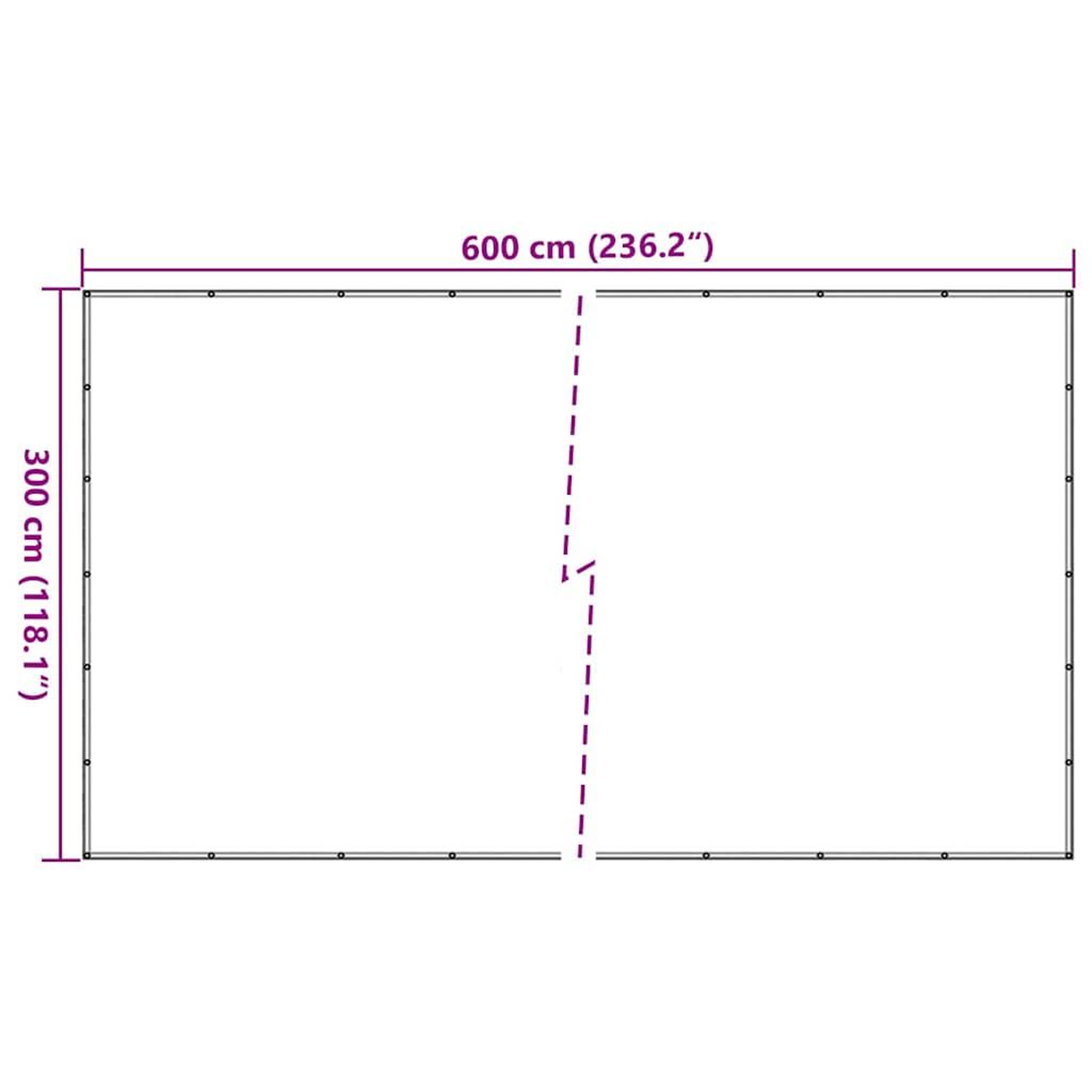 Voir la diapositive 6 : VIDAXL Filet de conteneur pehd 3x6 m noir