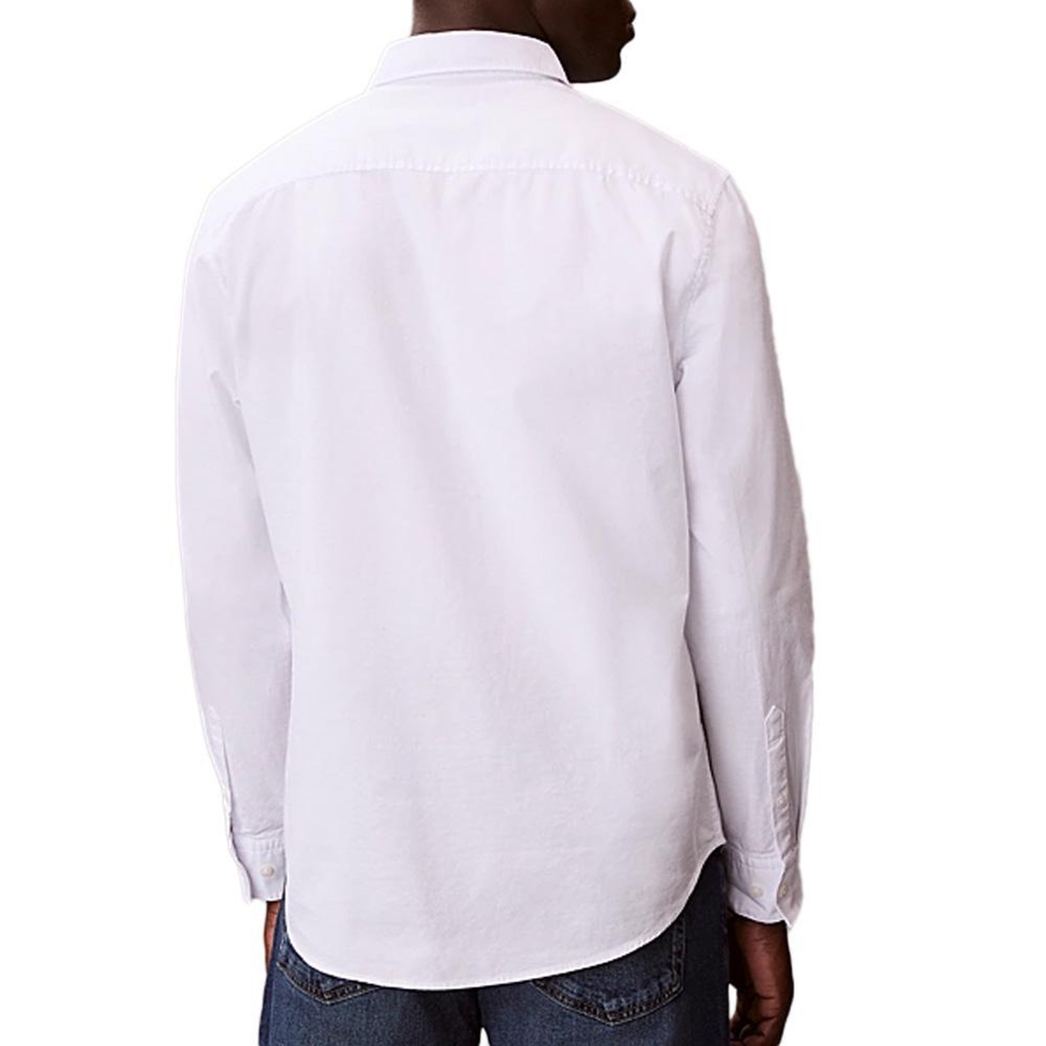 Voir la diapositive 2 : CALVIN KLEIN JEANS Chemise Blanche Homme Calvin Klein Jeans Oxfords