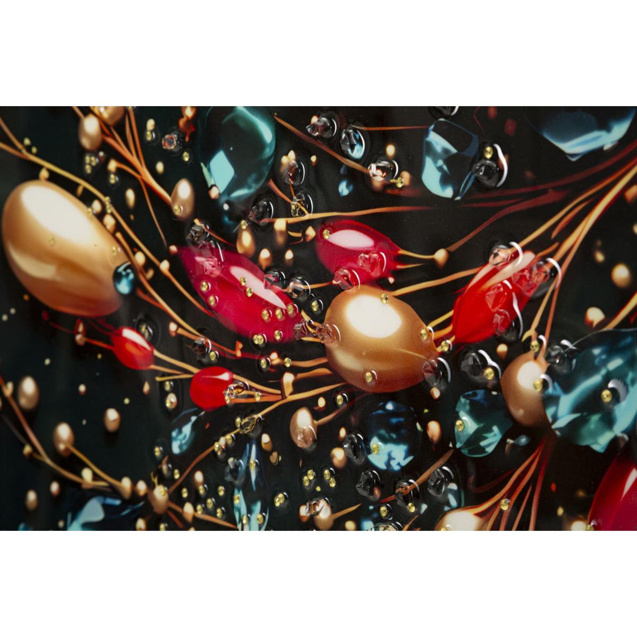 Voir la diapositive 5 : Paris Prix Tableau imprimé  butterfly ii  70x100cm multicolore