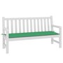 Voir la diapositive 3 : VIDAXL Coussin de banc de jardin vert 150x50x3 cm tissu oxford