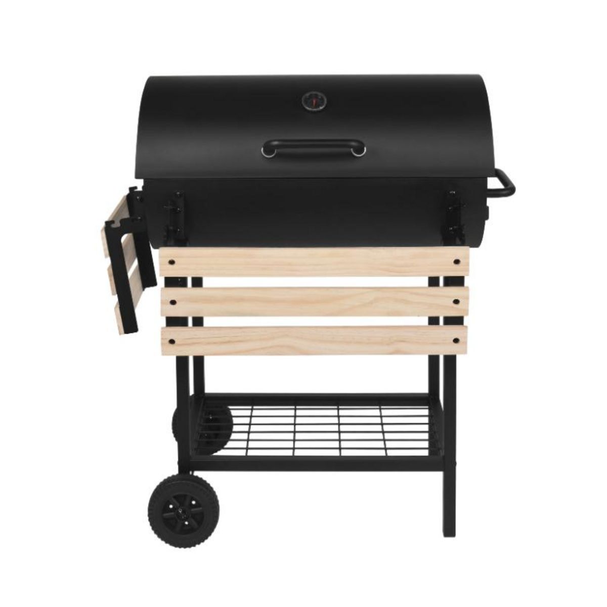 RED DECO Barbecue à charbon 76x33.5cm avec chariot - kentucky