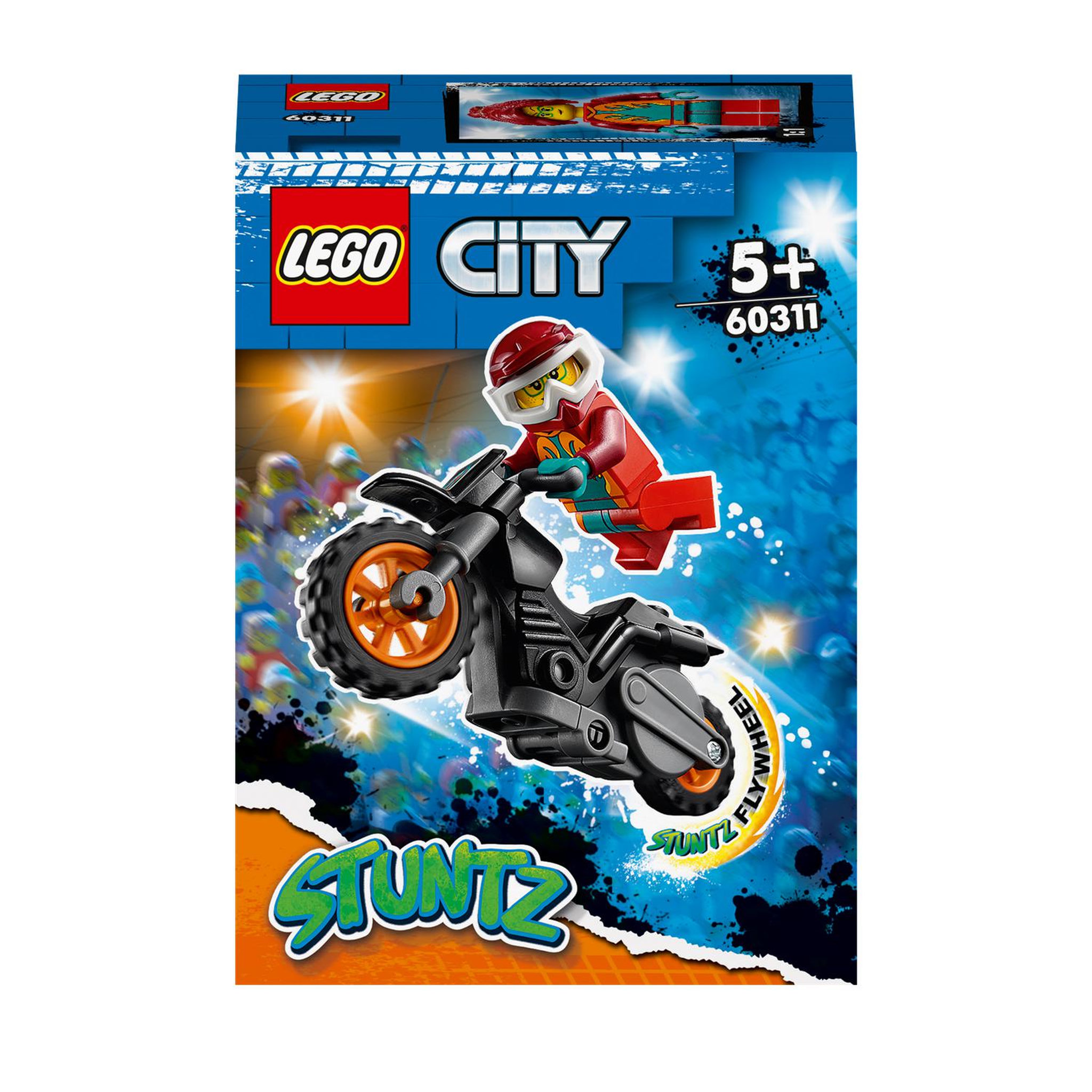 Voir la diapositive 1 : LEGO City 60311 La moto de cascade de Feu