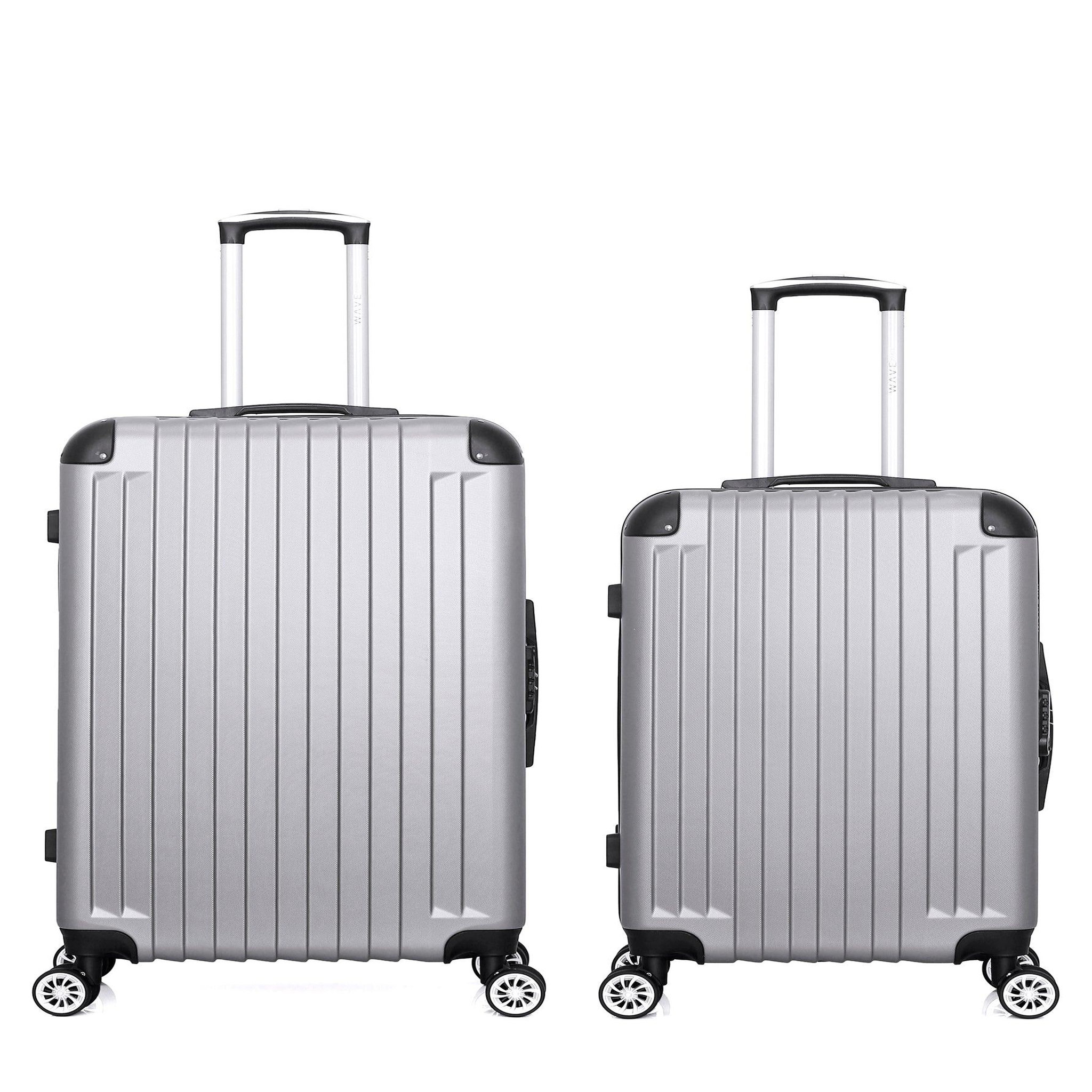 WAVE PARIS Wave paris - lot de 2 - valise grand format et valise weekend tage
