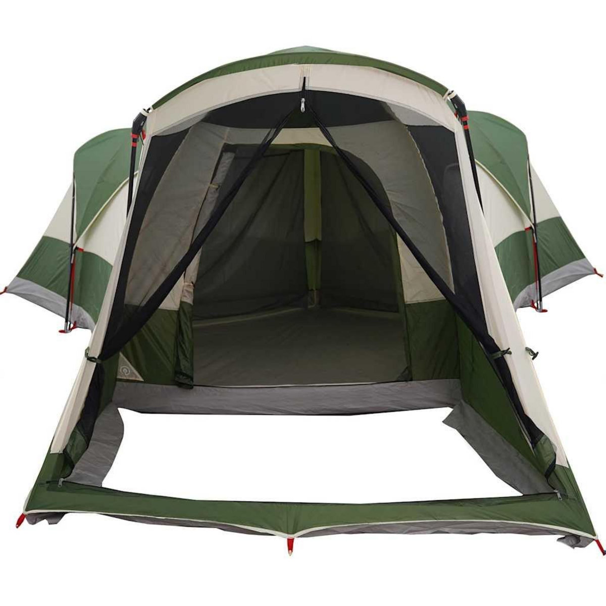 VIDAXL Tente familiale tunnel 8 personnes vert impermeable