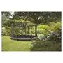 Berg Favorit trampoline InGround 430 cm black+ Safety Net Comfort