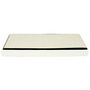 Voir la diapositive 5 : Paris Prix Banc Coffre Pliable  Tressé  76cm Blanc
