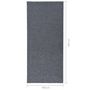 Voir la diapositive 6 : VIDAXL Tapis 100x250 cm Gris