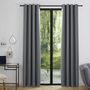 Voir la diapositive 2 : UNIVERS DECOR Rideau occultant 140 x 260 cm  Night  Granite - Gris - 1 Panneau occultant 140 x 260 cm