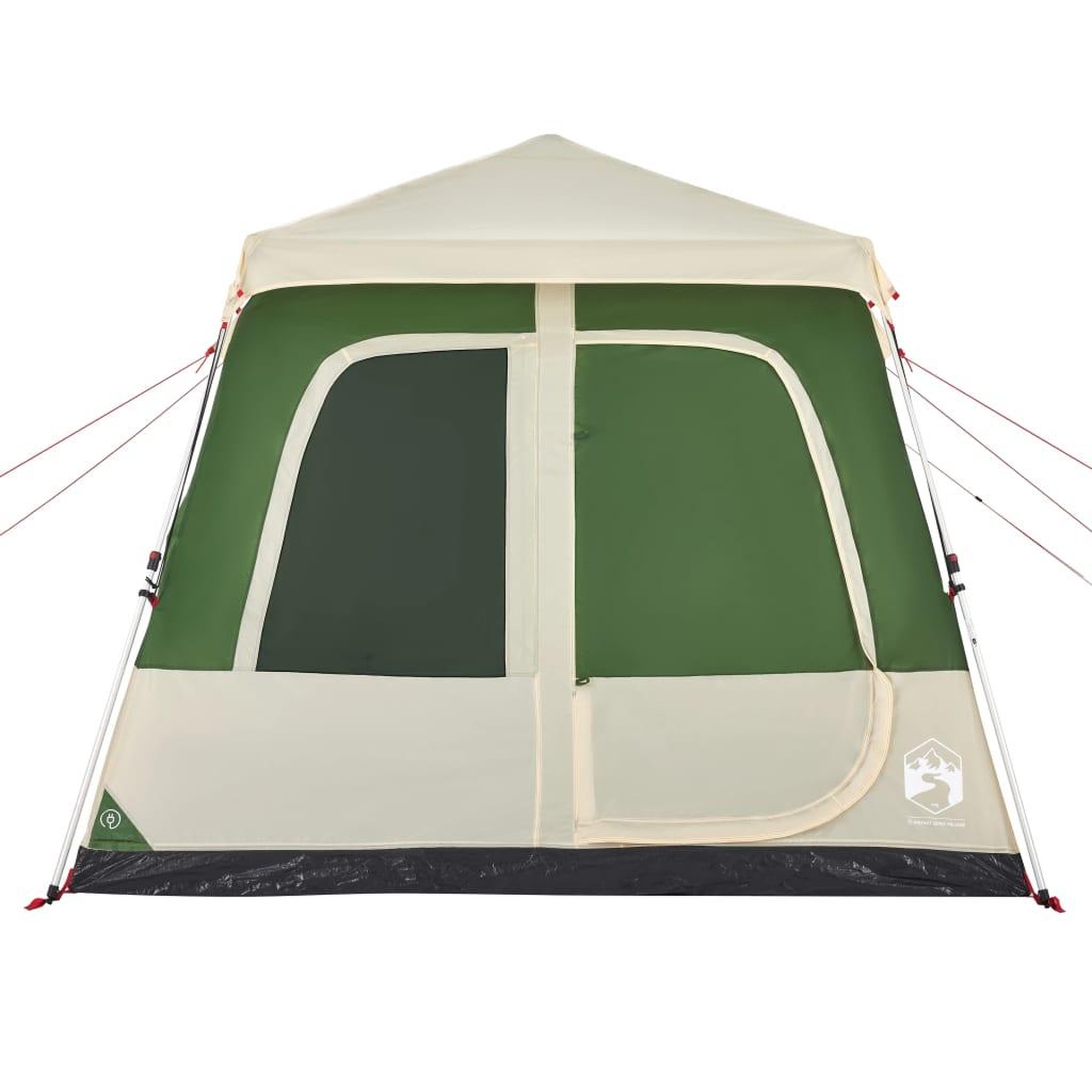 Voir la diapositive 5 : VIDAXL Tente familiale a dome 8 personnes vert liberation rapide