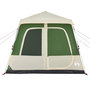 Voir la diapositive 5 : VIDAXL Tente familiale a dome 8 personnes vert liberation rapide