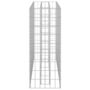 Voir la diapositive 5 : VIDAXL Lit sureleve a gabion Acier galvanise 90x30x90 cm