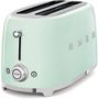 Voir la diapositive 2 : SMEG Grille-pain TSF02PGEU Vert d'eau
