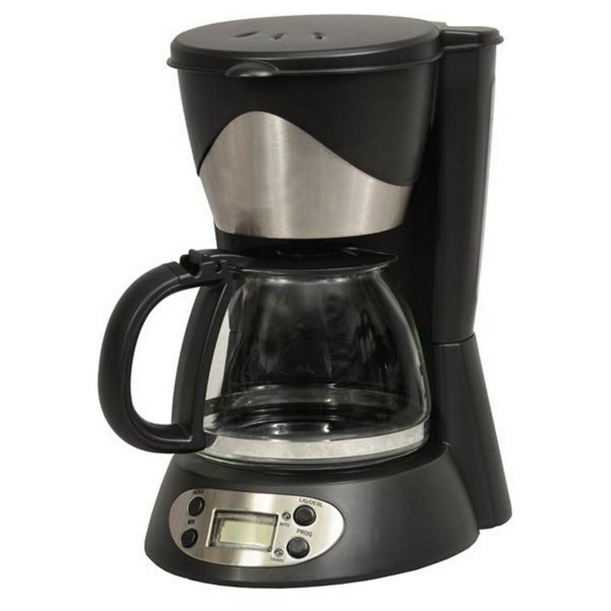 Kitchen chef Cafetière programmable 6 tasses 550w noir/inox - ksmd230t