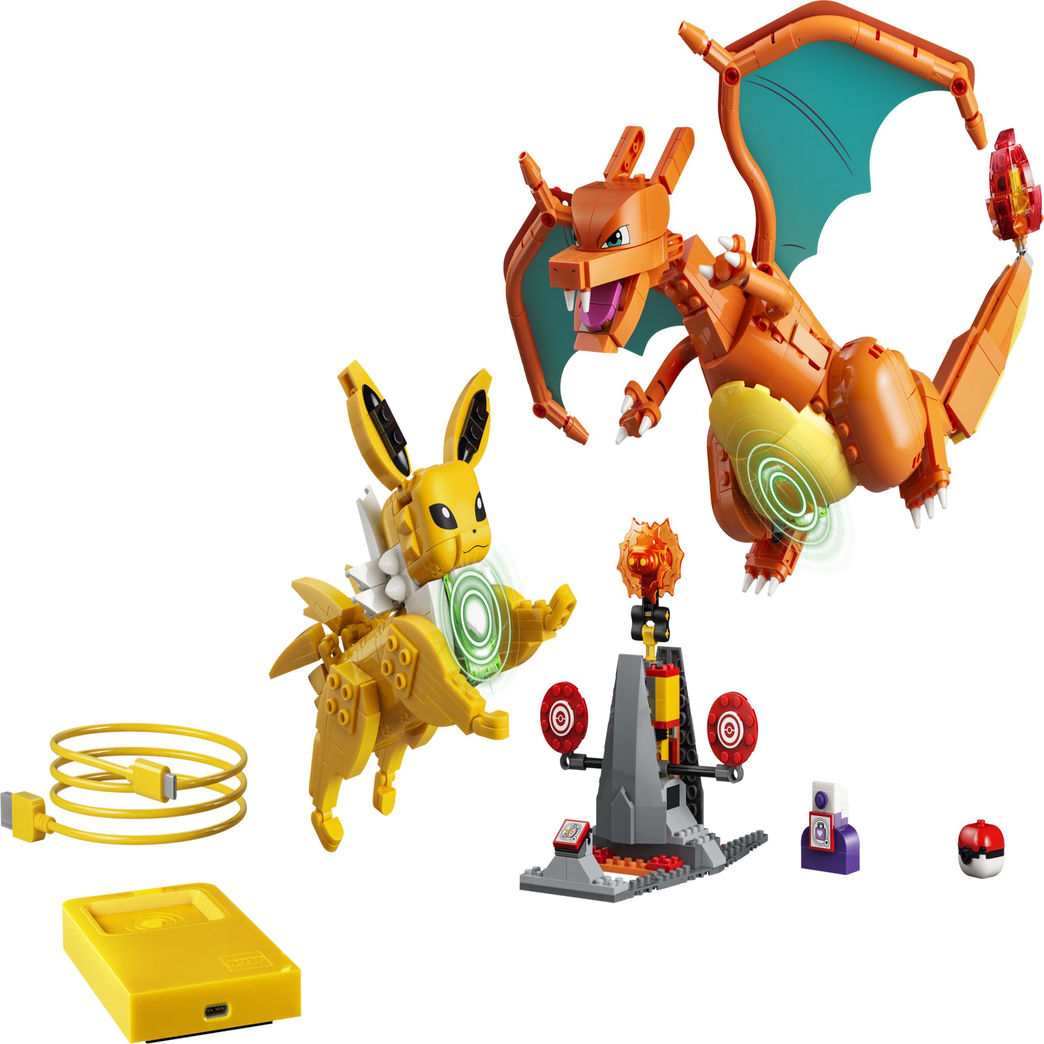 LEGO Lego pokémon 72167 combat dracaufeu et voltali 751 pièces dès 8 ans