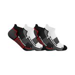 FACOM Lot de 4 paires de Chaussettes de travail courtes Hexa. Coloris disponibles : Noir