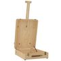 Voir la diapositive 5 : VIDAXL Chevalet de table 27x43x68 cm bois de pin massif