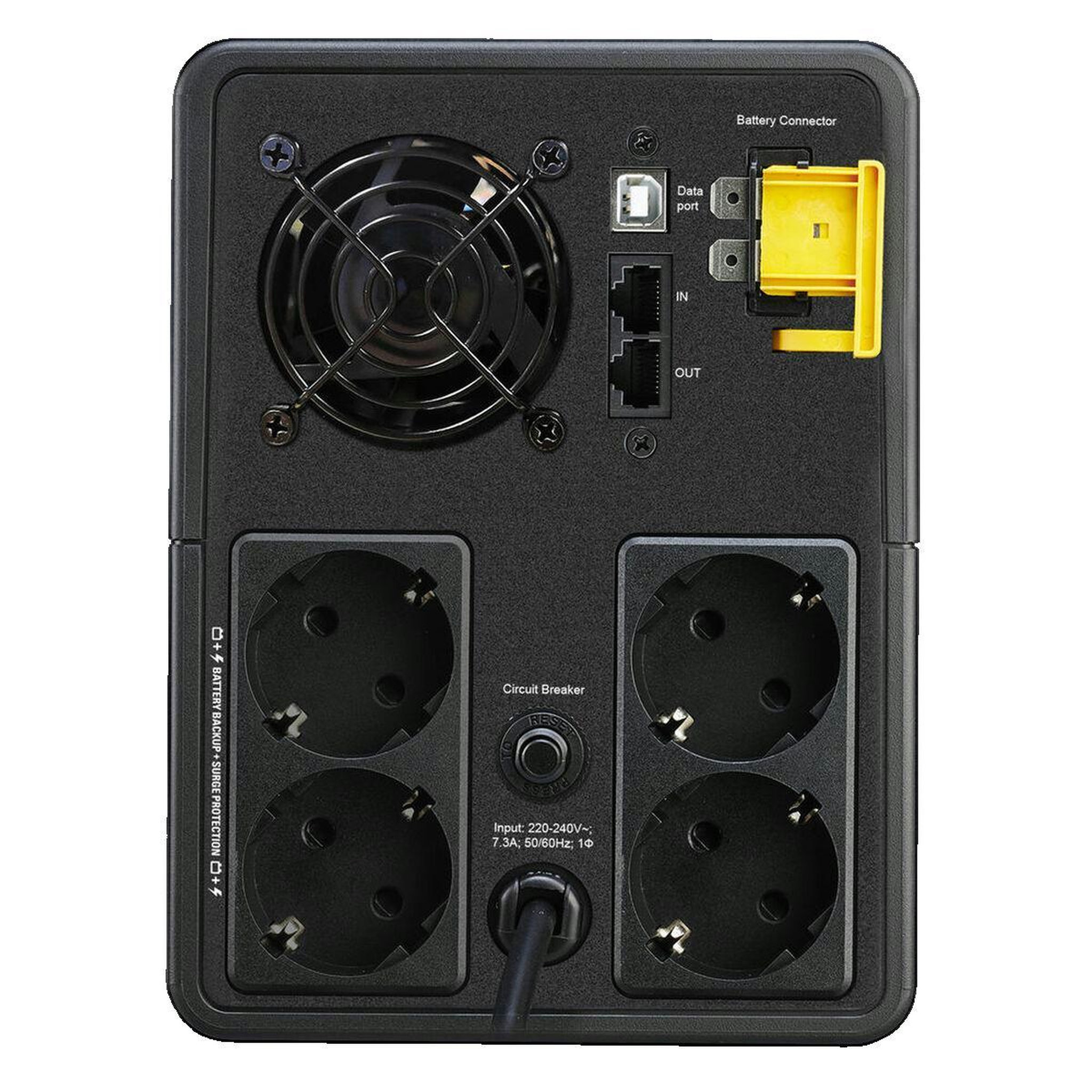 Voir la diapositive 2 : APC Onduleur interactif APC BX1600MI-GR 900 W