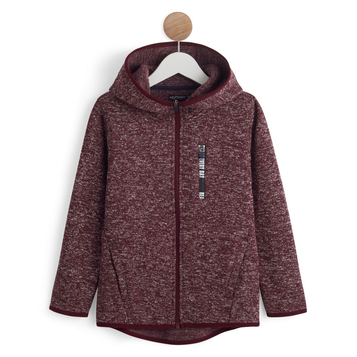 IN EXTENSO Sweat zippé à caouche garçon
