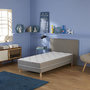 Voir la diapositive 2 : IDLITERIE Ensemble matelas mousse réversible STRATUS et sommier - confort français