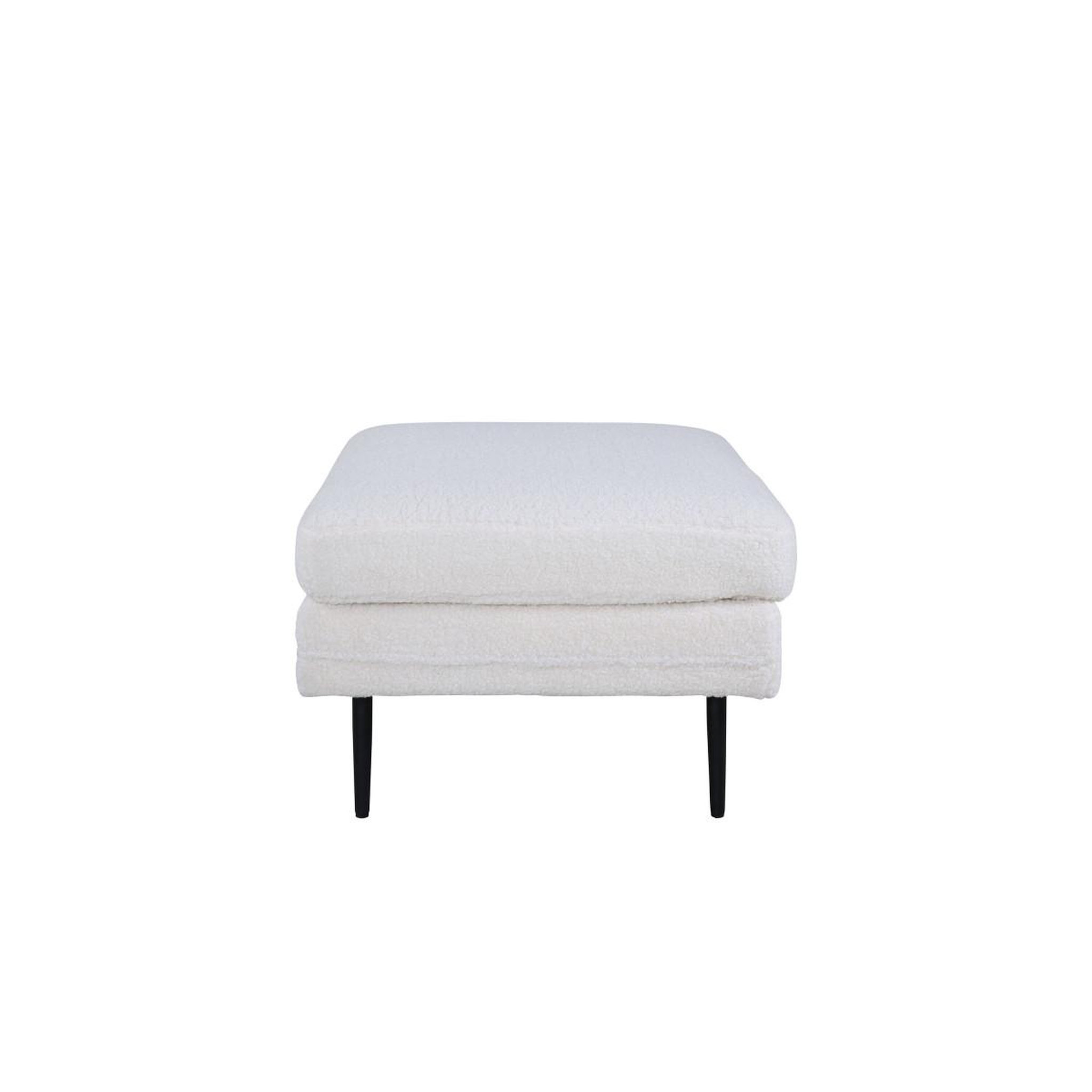 Voir la diapositive 3 : Paris Prix Pouf design bouclette  boom  90cm blanc
