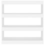 Voir la diapositive 3 : VIDAXL Bibliotheque/Separateur de piece Blanc 100x30x103 cm