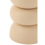 Voir la diapositive 3 : Paris Prix Table d'Appoint Design en Métal  Lise  43cm Beige