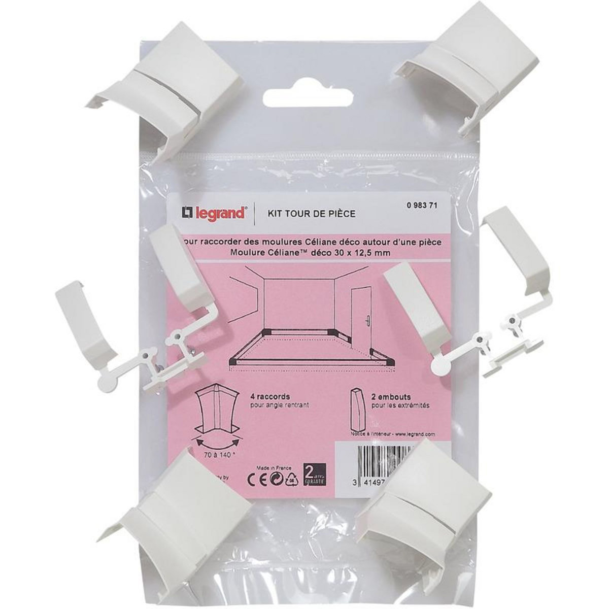 Legrand Tour pièce celiane 30 x 12.5 mm