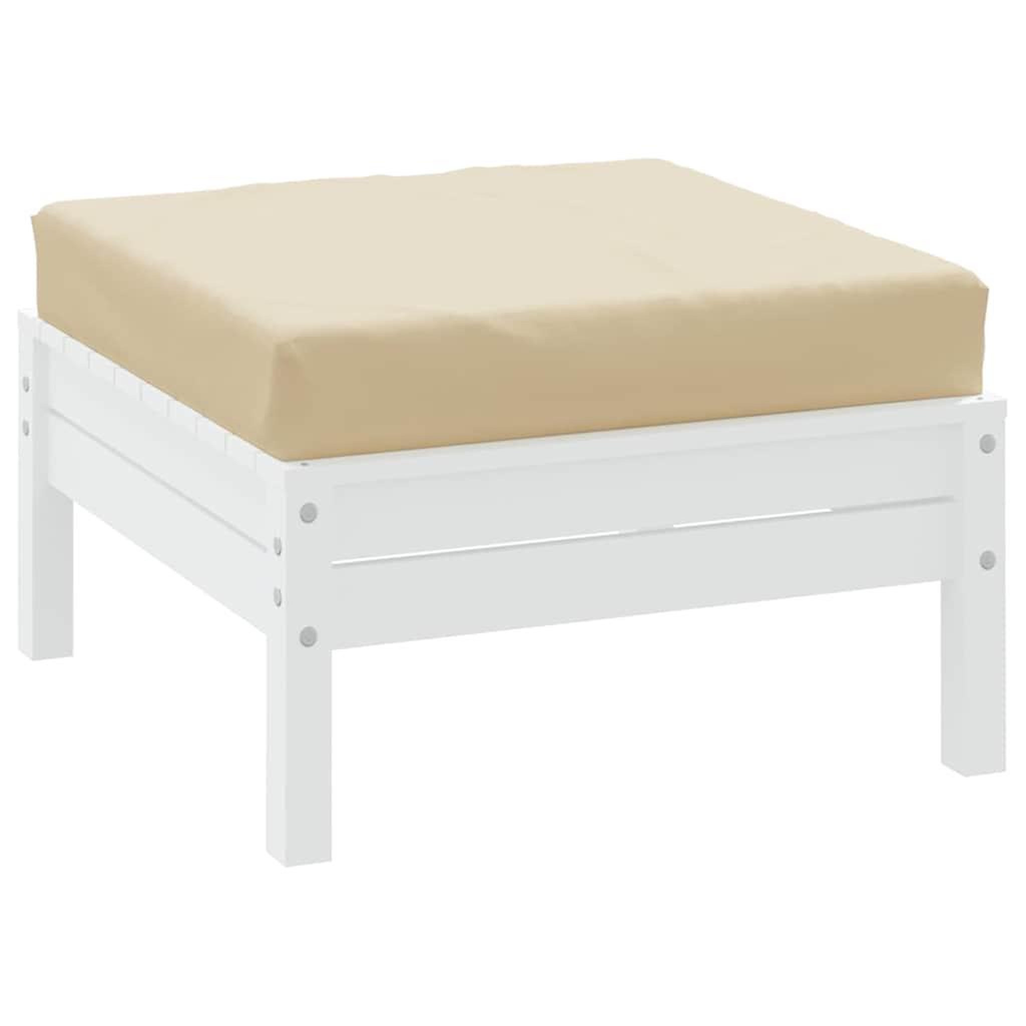 Voir la diapositive 3 : VIDAXL Coussin de palette beige 60x60x8 cm tissu oxford