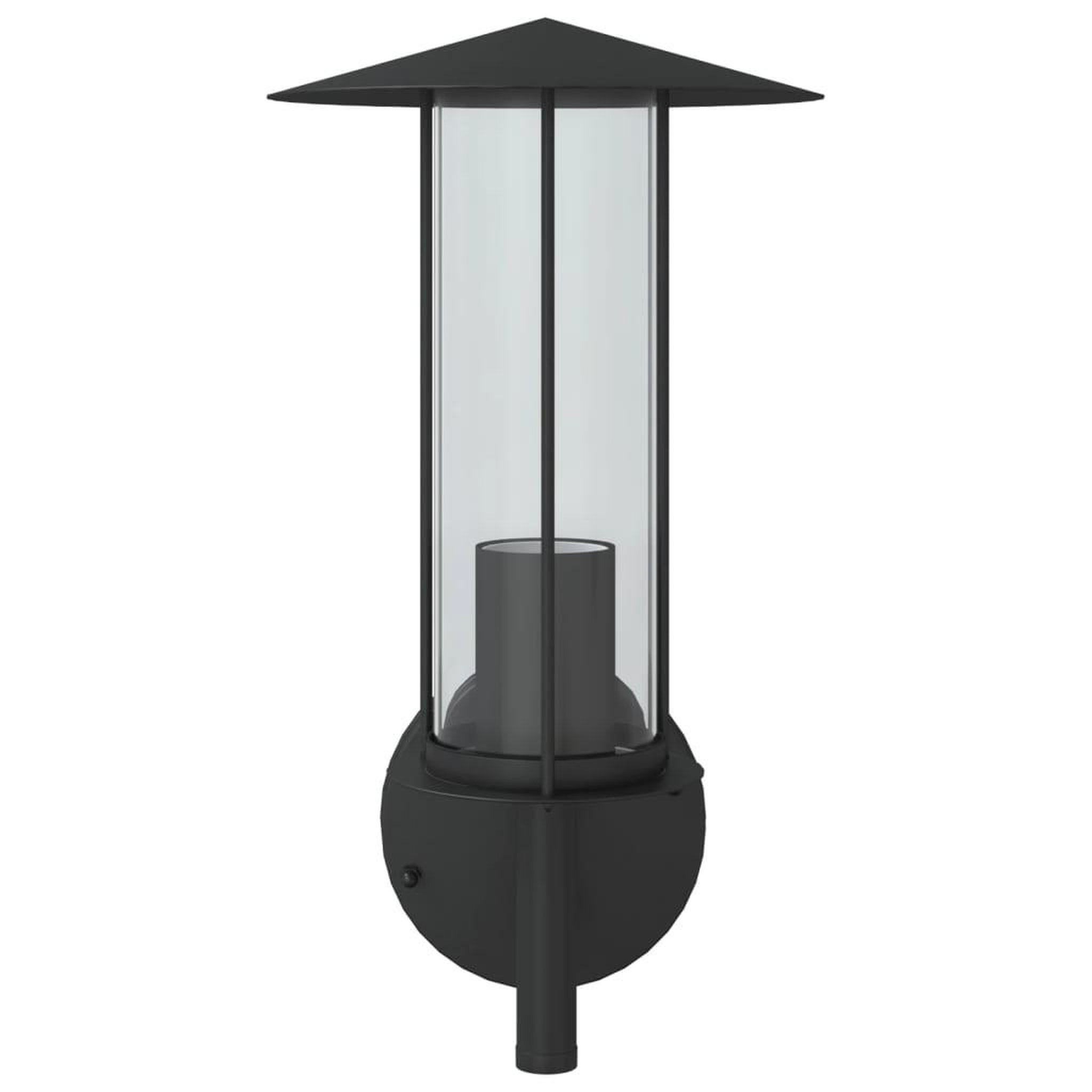 Voir la diapositive 4 : VIDAXL Applique murale d'exterieur noir acier inoxydable