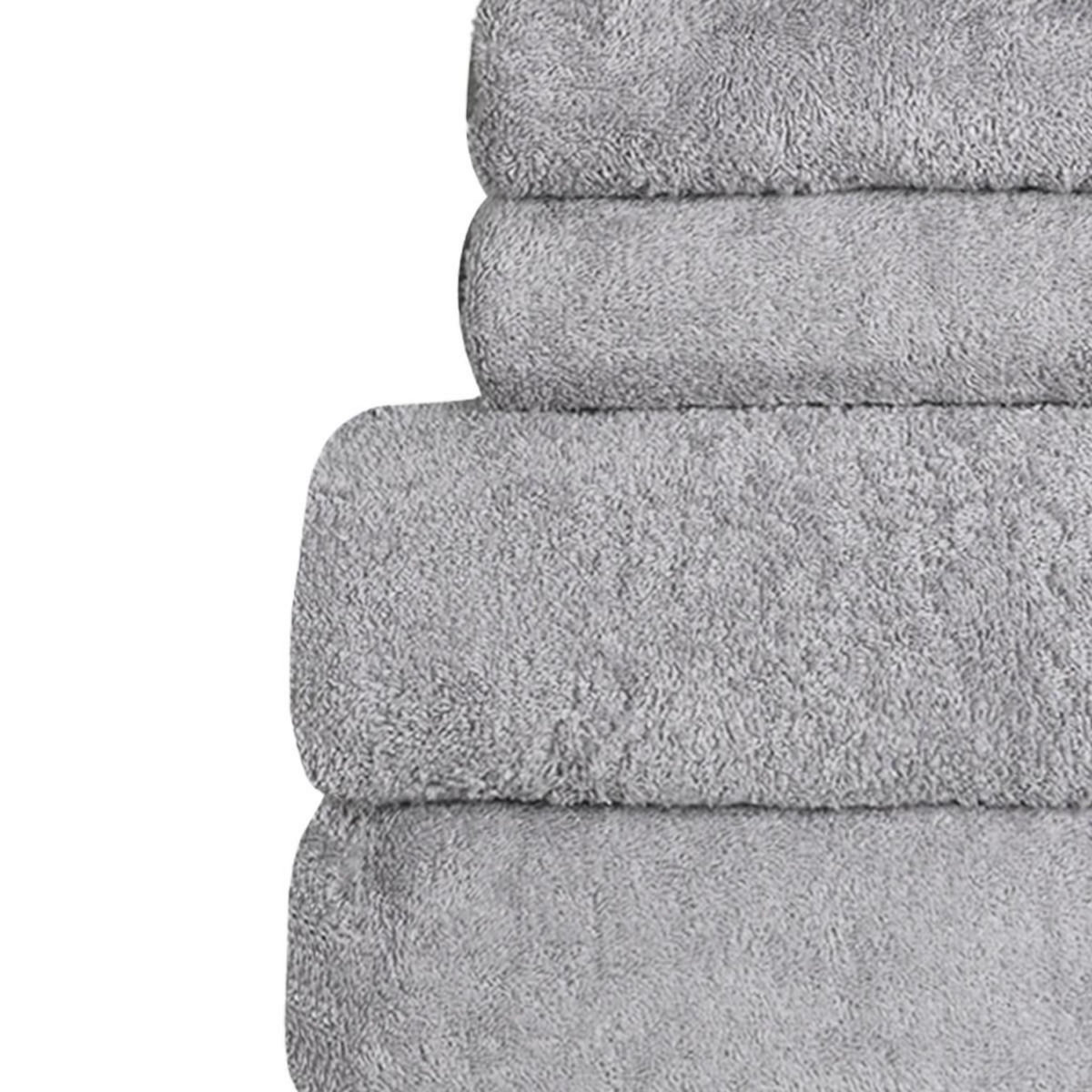 Sensei Maison Ensemble de bain 4 pièces 500 g/m² STUDIO (2 draps de bain + 2 serviettes de toilette)