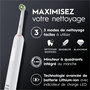 Voir la diapositive 4 : ORAL B Brosse à dents électrique Pro 3900 DUO - Noire Et Blanche