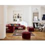 Voir la diapositive 2 : LISA DESIGN Gallata - canapé chesterfield d'angle droit - 5 places - en velours