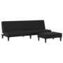 Voir la diapositive 2 : VIDAXL Ensemble de canapes 2 pcs noir similicuir