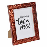 Paris Prix Cadre Photo Déco  Martelé  18x24cm Cuivre