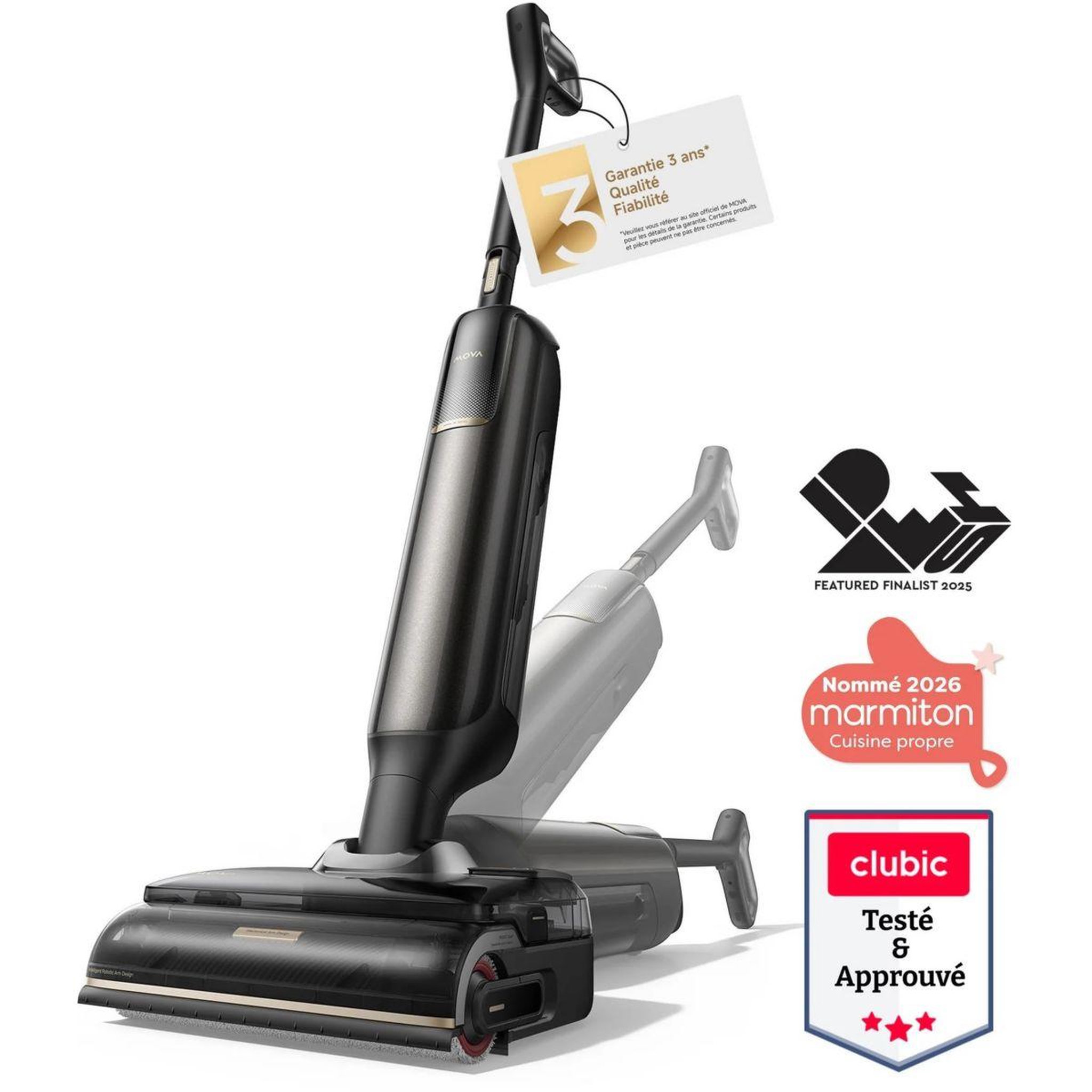 Voir la diapositive 2 : MOVA Aspirateur laveur m50 ultra
