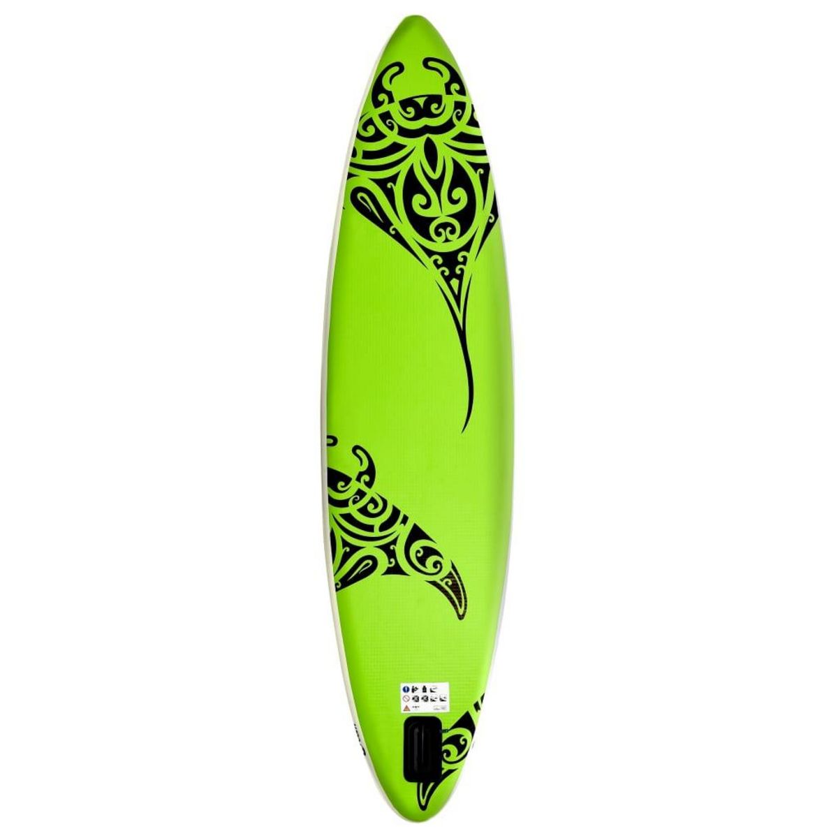 VIDAXL Ensemble de planche SUP gonflable 305x76x15 cm Vert