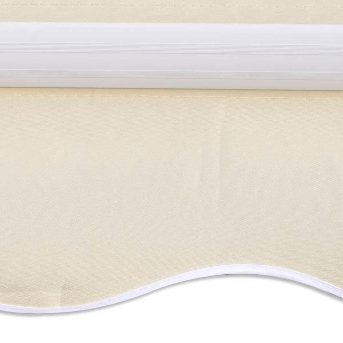 VIDAXL Auvent pliable motorise 400 cm Creme