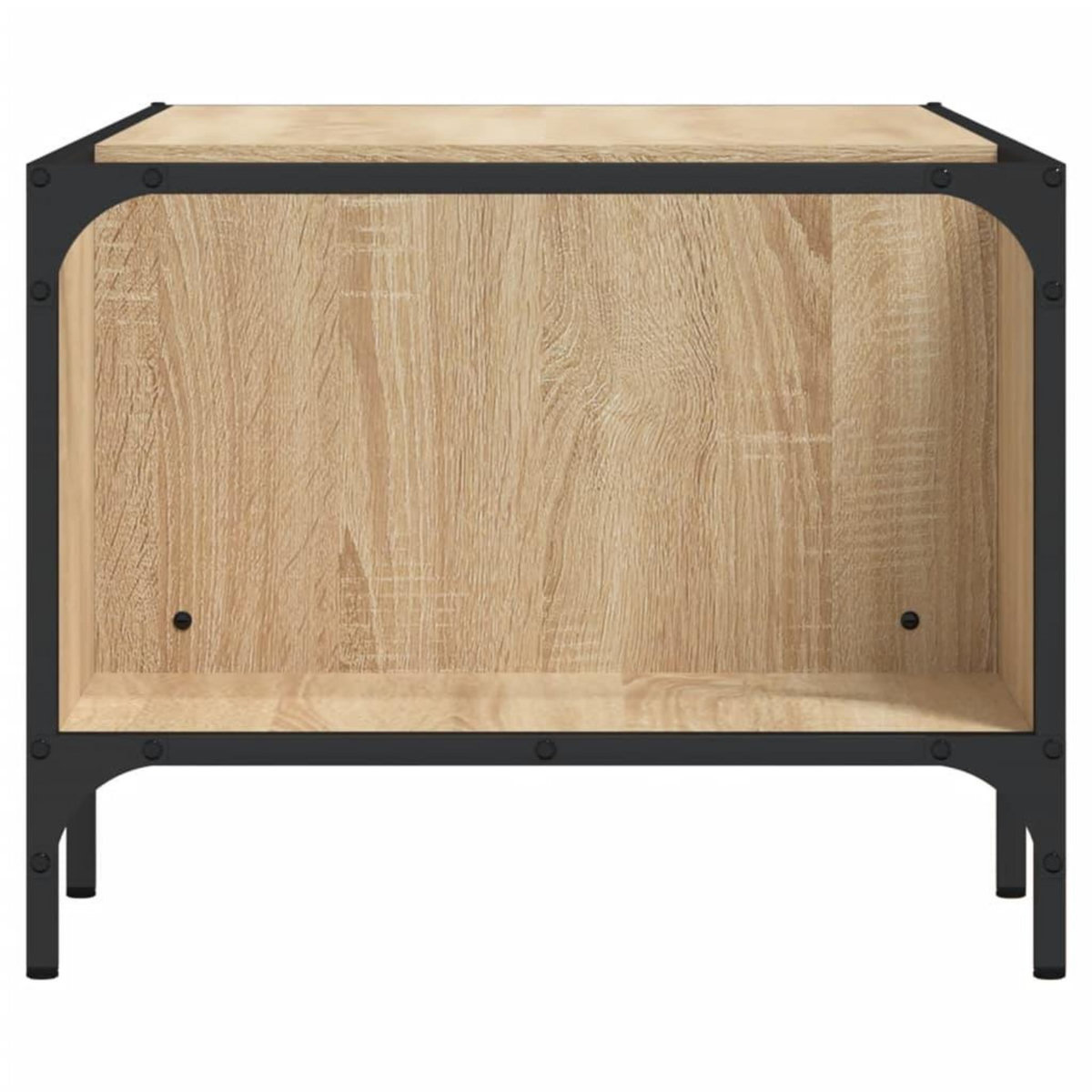 VIDAXL Table basse support chene sonoma 100x51x40cm bois d'ingenierie
